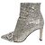 Jimmy Choo Stivaletti argentati glitterati - size EU 39 (UK 6) Argento