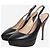 Valentino Décolleté slingback in pelle nera - size EU 39 Nero - vista 2
