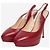 Valentino Slingback-Pumps aus rotem Leder - size EU 39 - Ansicht 2