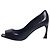 Autre Marque Décolleté peep toe declinaison Navy - size EU 39 (UK 6) Blu navy