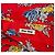 Top Miu Miu Seda Rojo Estampado Floral Blanco Roja Azul Gris Amarillo - vista 8