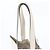 Borsa Tote e a Tracolla in Pelle Gucci Bianco - vista 2