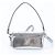 Coach Studio Baguette CM428 Schultertasche aus Leder Silber - Ansicht 4