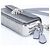 Coach Studio Baguette CM428 Schultertasche aus Leder Silber - Ansicht 5