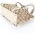 Borsa Tote Gucci GG Canvas Leather Marrone Crudo - vista 4