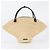 Balenciaga Strandtasche aus Leder Braun Schwarz