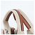 Chloé Woody Shopper aus Leder und Canvas Braun Beige - Ansicht 2