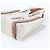Chloé Woody Shopper aus Leder und Canvas Braun Beige - Ansicht 4