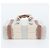 Chloé Woody Shopper aus Leder und Canvas Braun Beige - Ansicht 6
