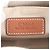 Chloé Woody Shopper aus Leder und Canvas Braun Beige - Ansicht 9