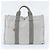 Hermès New Fourre-Tout MM Borsa Tote in Pelle Nero Bianco