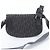 Borsa a tracolla Christian Dior Oblique Saddle in pelle Nero - vista 4