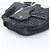 Borsa a tracolla Christian Dior Oblique Saddle in pelle Nero - vista 6
