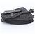 Borsa a tracolla Christian Dior Oblique Saddle in pelle Nero - vista 7