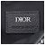 Borsa a tracolla Christian Dior Oblique Saddle in pelle Nero - vista 9