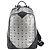 Sac à dos/Sac à bandoulière MCM Visetos en cuir Noir Argenté