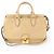Bolsa de Ombro 2-Way em Couro Vitello Miu Miu Marrom