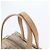Borsa Tote Fendi Zucchino FF Canvas Leather Beige - vista 2