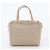 Borsa Tote Fendi Zucchino FF Canvas Leather Beige - vista 3