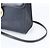 Borsa a tracolla 2-Way in pelle Christian Dior Trotter Blu navy - vista 3