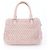 Borsa Tote Miu Miu Matelassé in pelle Nappa e cristalli Rosa - vista 3