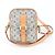Louis Vuitton Monogram Mini Juliette PM Schultertasche aus Leder Blau