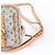 Louis Vuitton Monogram Mini Juliette PM Schultertasche aus Leder Blau - Ansicht 2
