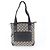 Borsa Tote Gucci in tela GG e pelle Marrone Nero