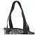 Borsa Tote Gucci in tela GG e pelle Marrone Nero - vista 2