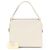 Tote Sac à main cabas Prada B11026 en cuir Écru