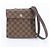Louis Vuitton Damier Pimlico Schultertasche aus Leder Braun