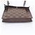 Louis Vuitton Damier Pimlico Schultertasche aus Leder Braun - Ansicht 6