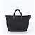 Jimmy Choo Larelle Logo Leder Tote Bag Schwarz Golden - Ansicht 3