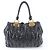 Miu Miu Matelassé Leder Tote Bag Schwarz