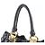 Miu Miu Matelassé Leder Tote Bag Schwarz - Ansicht 2