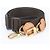 Louis Vuitton Schulterriemen aus Leder Braun