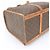 Louis Vuitton Monogram Sac Chasseur 55 Boston Bag Marron - vue 5
