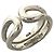 Autre Marque Bague Tiffany Open Teardrop Argenté