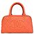 Chanel Matelassé Coco Mark Pink Handtasche