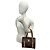 Céline Celine Vintage Macadam Blazon Pattern Mini Boston Tasche aus Leder Braun - Ansicht 2