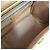 Céline Celine Vintage Macadam Blazon Pattern Mini Boston Tasche aus Leder Braun - Ansicht 9