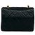 Timeless Borsa a tracolla Chanel in pelle d'agnello nera Nero - vista 3