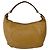Prada Logo-Embossed Beige Leather Handbag