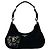Mini Bolsa Boston Gucci em Lona e Couro Preto - vista 15