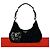 Mini Bolsa Boston Gucci em Lona e Couro Preto - vista 18