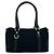 Mini Bolsa Boston Gucci em Lona e Couro Preto - vista 3