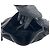 Bolsa semi-one shoulder em nylon Tessuto Pocono e couro com logo triângulo PRADA Preto - vista 10