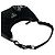 Bolsa semi-one shoulder em nylon Tessuto Pocono e couro com logo triângulo PRADA Preto - vista 4