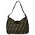 FENDI Schultertasche/Tote aus Zucca FF Canvas und Leder Braun Schwarz - Ansicht 3