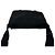 Bolso de hombro Prada en nylon Tessuto Pocono y cuero Saffiano con logo triangular Negro - vista 4